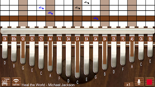 Android application Kalimba Real screenshort