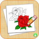 How To Draw A Rose StepByStep icon