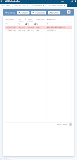 NXM.InfoBox Screen 2