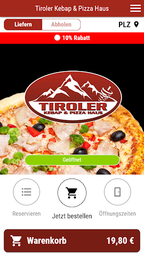 Android application Tiroler Kebap & Pizza Haus screenshort
