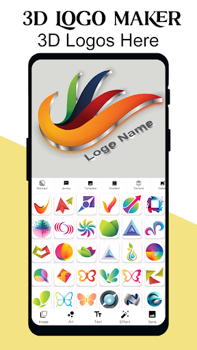 3D Logo Maker Screen 2
