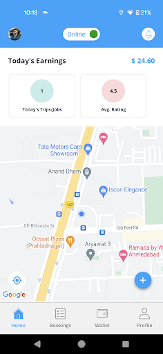 Android application ProDelivery Driver screenshort