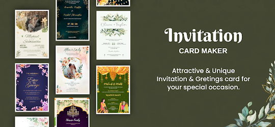Wedding Card Maker & Invite