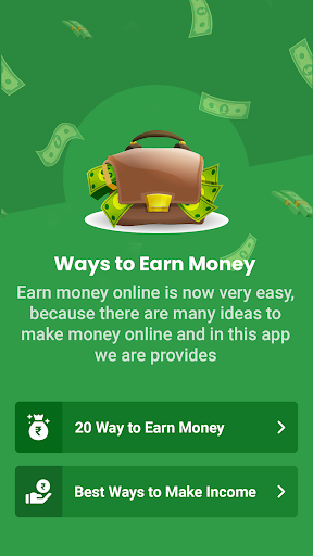 Earn money online In Cash app Screen 2