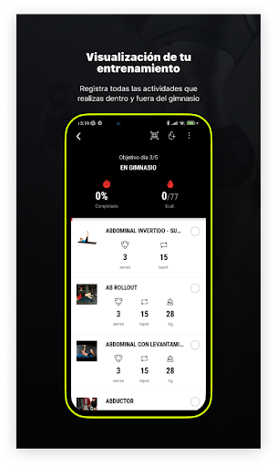 Fitness4All Screen 3