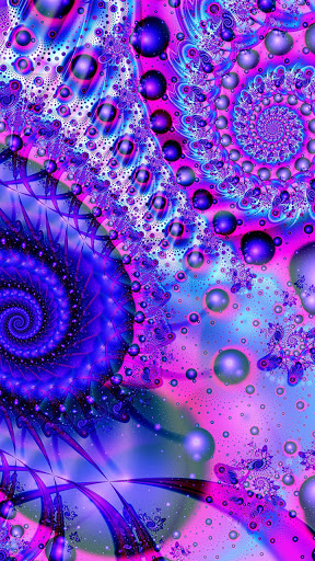 Android application fractal wallpaper screenshort