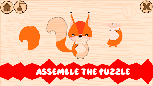 Android application Puzzle Kids screenshort