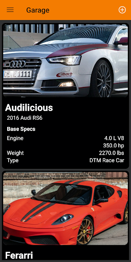 Android application Track Facts screenshort