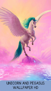 Unicorn & Pegasus Wallpaper HD