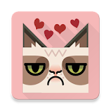 Grumpy Valentine Wallpaper icon