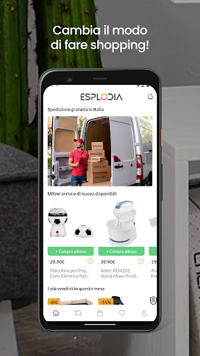 Android application Esplodia screenshort