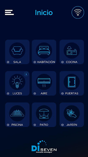 Android application Diseven screenshort