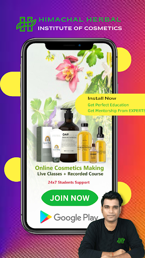Android application Himachal Herbal Institute screenshort