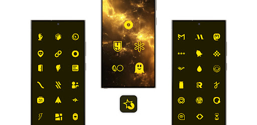 Yellow Star Icon Pack
