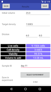 HemocyTap (hemocytometer app) Screenshot