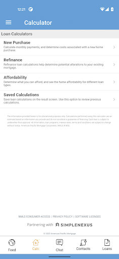 Dream Home Lending Screen 2