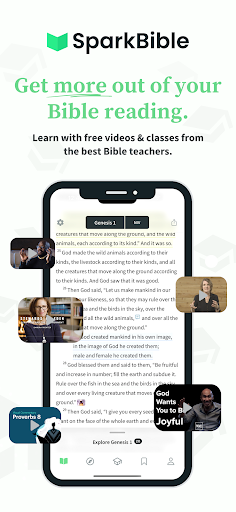 Android application Spark Bible - Read & Learn screenshort