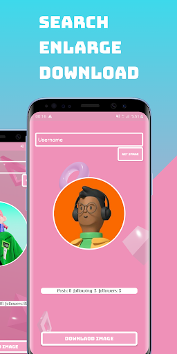 Android application Fullscreen Instagram Picture screenshort