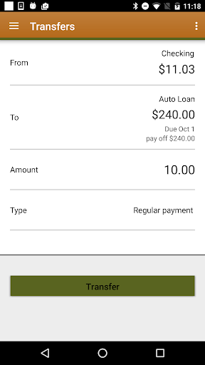 First Exchange Bank Screen 2