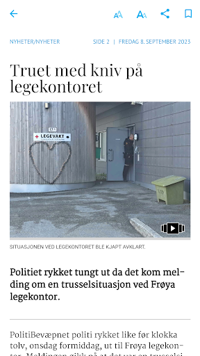 Hitra Frøya - eAvis Screen 2