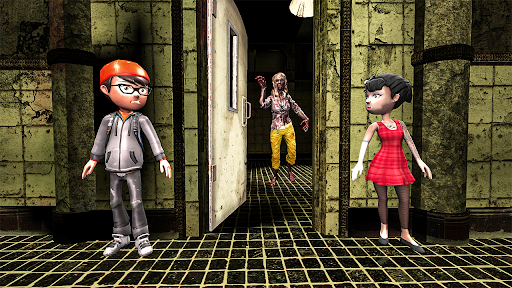 Scary Granny Horror Teacher 3D Screen 2