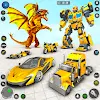Bee Robot Car Transform Games icon