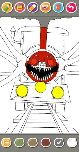Choo Choo Charles Coloring