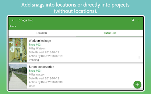 SnagID - Snagging & Inspection Screenshot