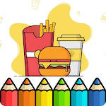 Cover Image of Download coloring fast food  APK
