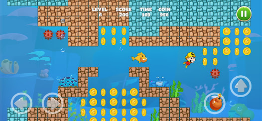 Captura de Pantalla 3 Bean's World Super: Run Games android