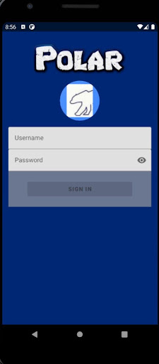 Android application Polar-Refrigeration screenshort