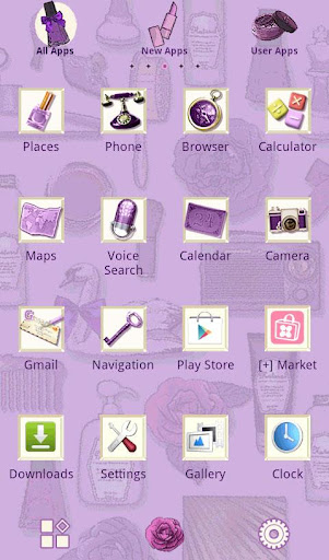 Cute Theme Radiant Lavender Screen 2