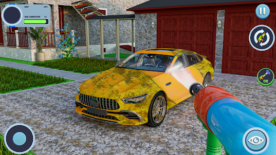 Car Detailing Power Wash Games