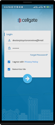 Android application CG Installer Control screenshort