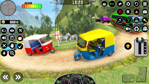 Android application Tuk Tuk Auto Rickshaw Offroad screenshort