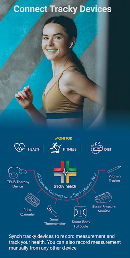 Android application TrackyHealth screenshort