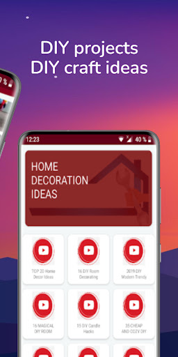 DIY Projects Screen 2