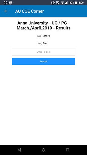 AU Results - AU COE Corner Screenshot 2 - AppWisp.com