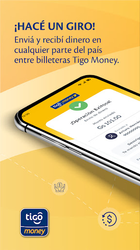 Android application Billetera Tigo Money Paraguay screenshort