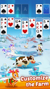 Solitaire MOD APK- My Farm Friends (Unlimited Money) 7