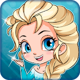Magic ice princess adventure icon