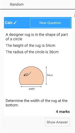 National 5 Maths Questions Screenshot 4 - AppWisp.com