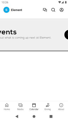 Element Church NC Screen 3