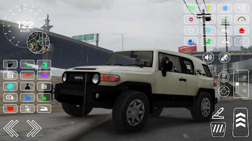 Android application FJ Cruiser Trails 4x4 Driving screenshort