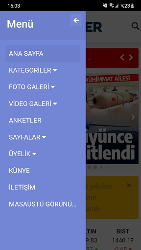 TRHaber Screen 2