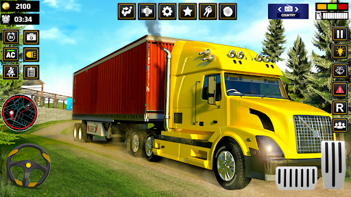 Offroad Cargo Transport Truck Screen 3