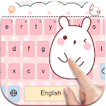 Cover Image of Unduh Pink Kitty Keyboard 10001022 APK