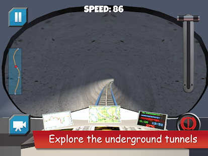 Hyperloop: futuristic train simulator apktram screenshots 2