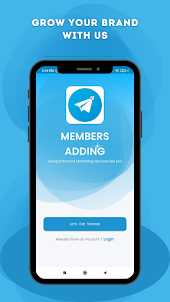 Members Adding: Telegram Group
