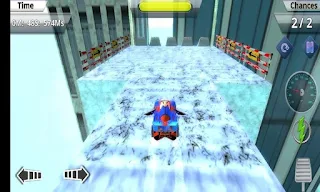 Snow Tracks-Madness Stunt Car  - Screenshot 3